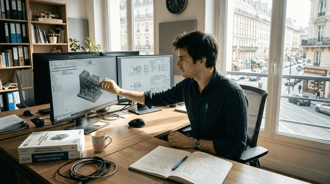 Spécialiste 3D spécialisé dans la conception de pièces sous CATIA