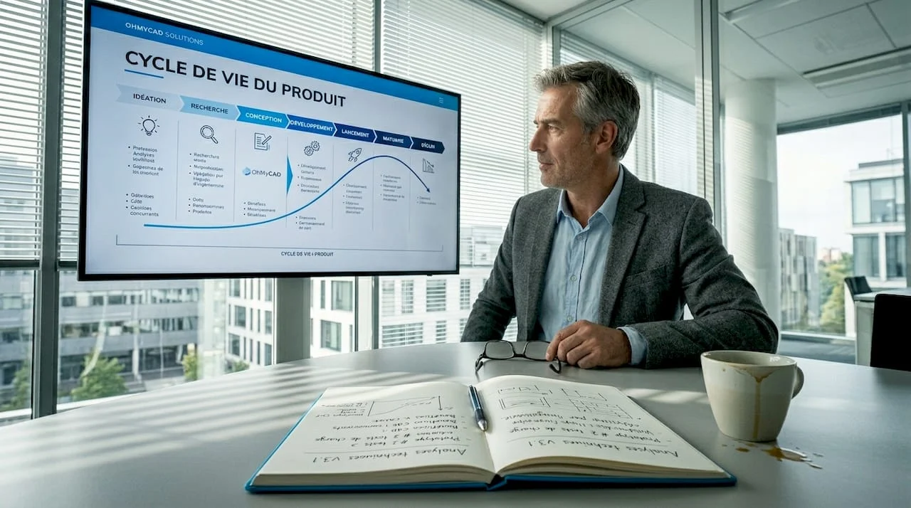 Chef d'entreprise PME spécialisé dans l'analyse du cycle de vie des produits